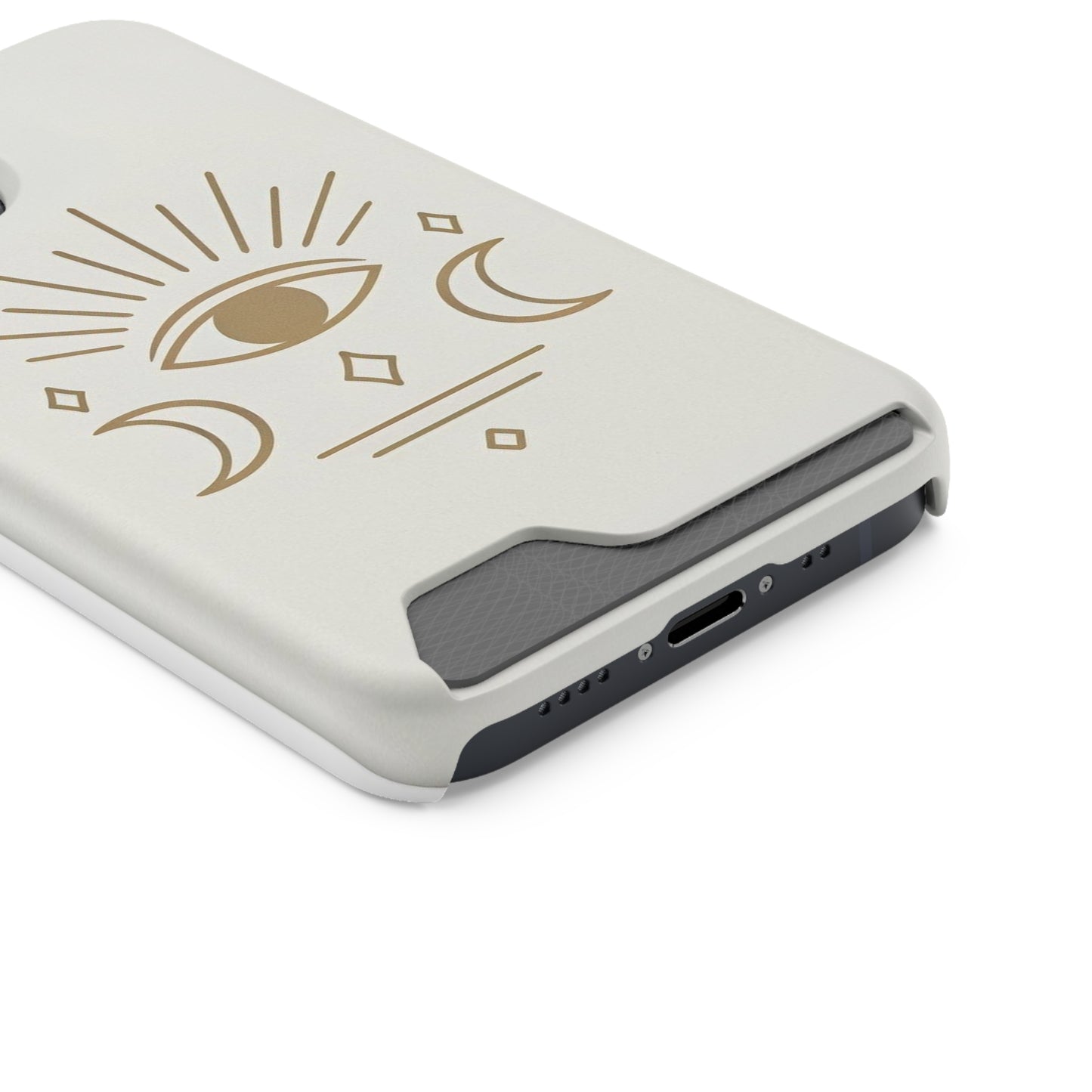 Mystical Eye Phone Case with Card Holder