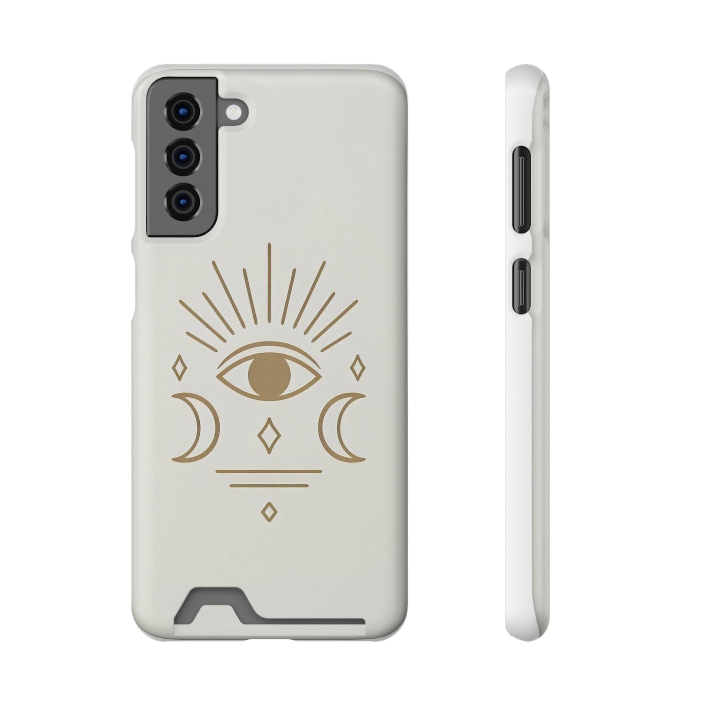 Mystical Eye Phone Case with Card Holder