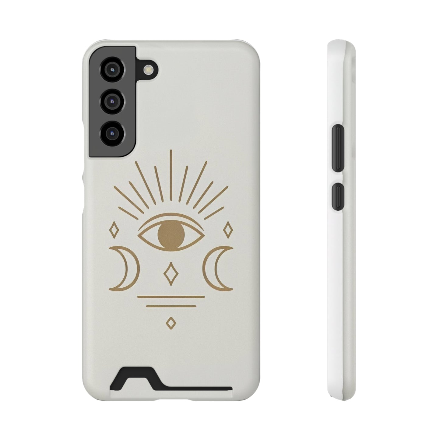 Mystical Eye Phone Case with Card Holder
