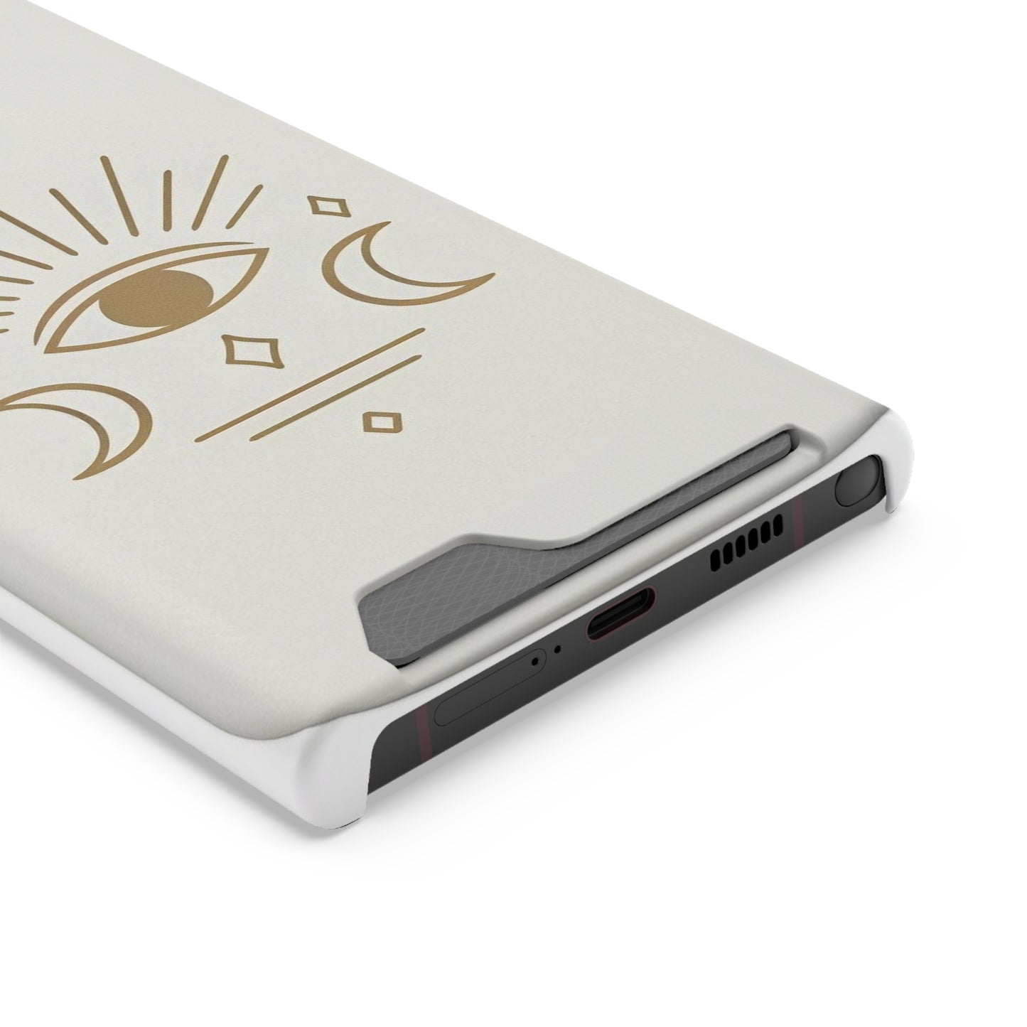 Mystical Eye Phone Case with Card Holder