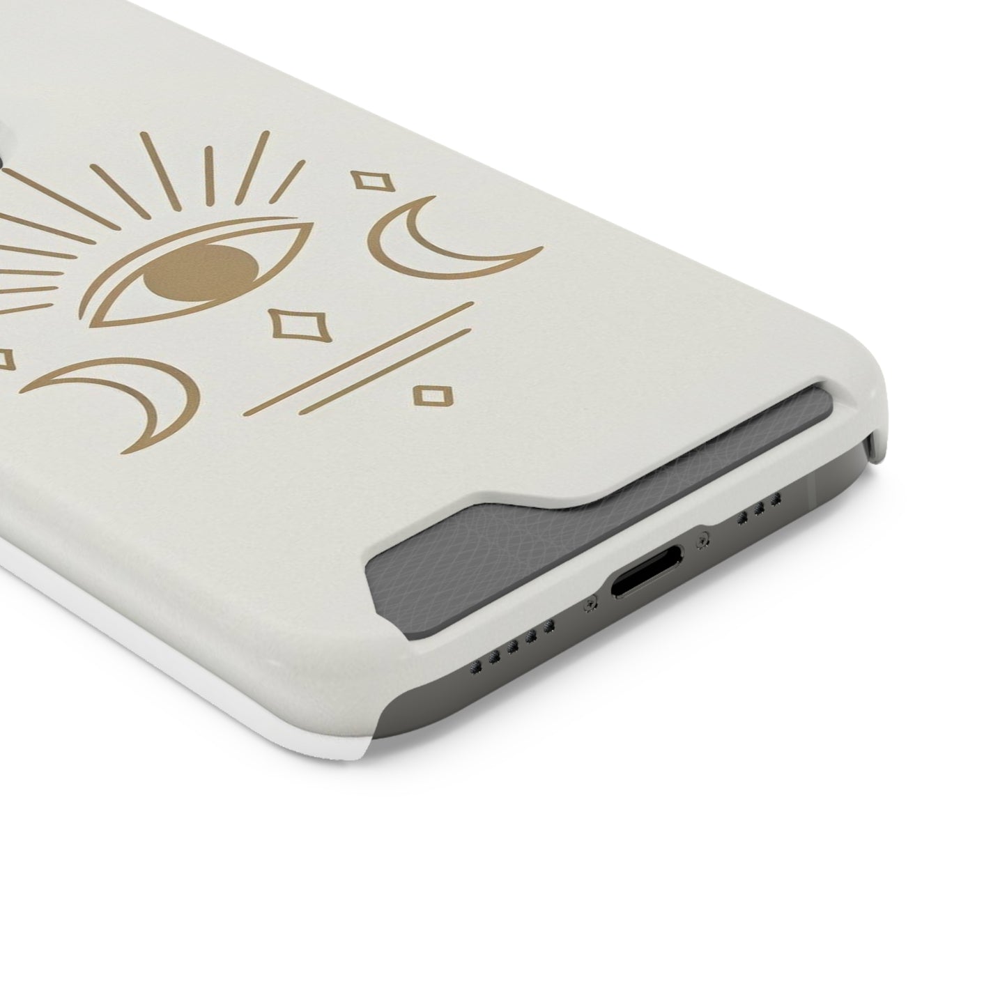 Mystical Eye Phone Case with Card Holder