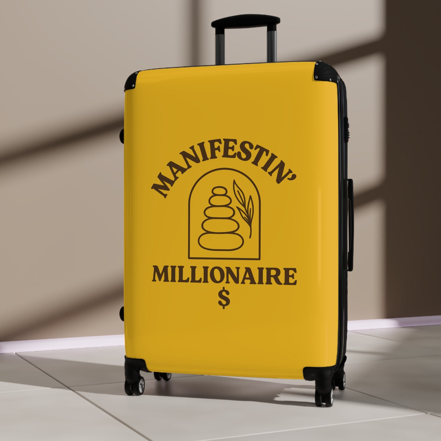 Manifestin' Millionaire Travel Suitcase