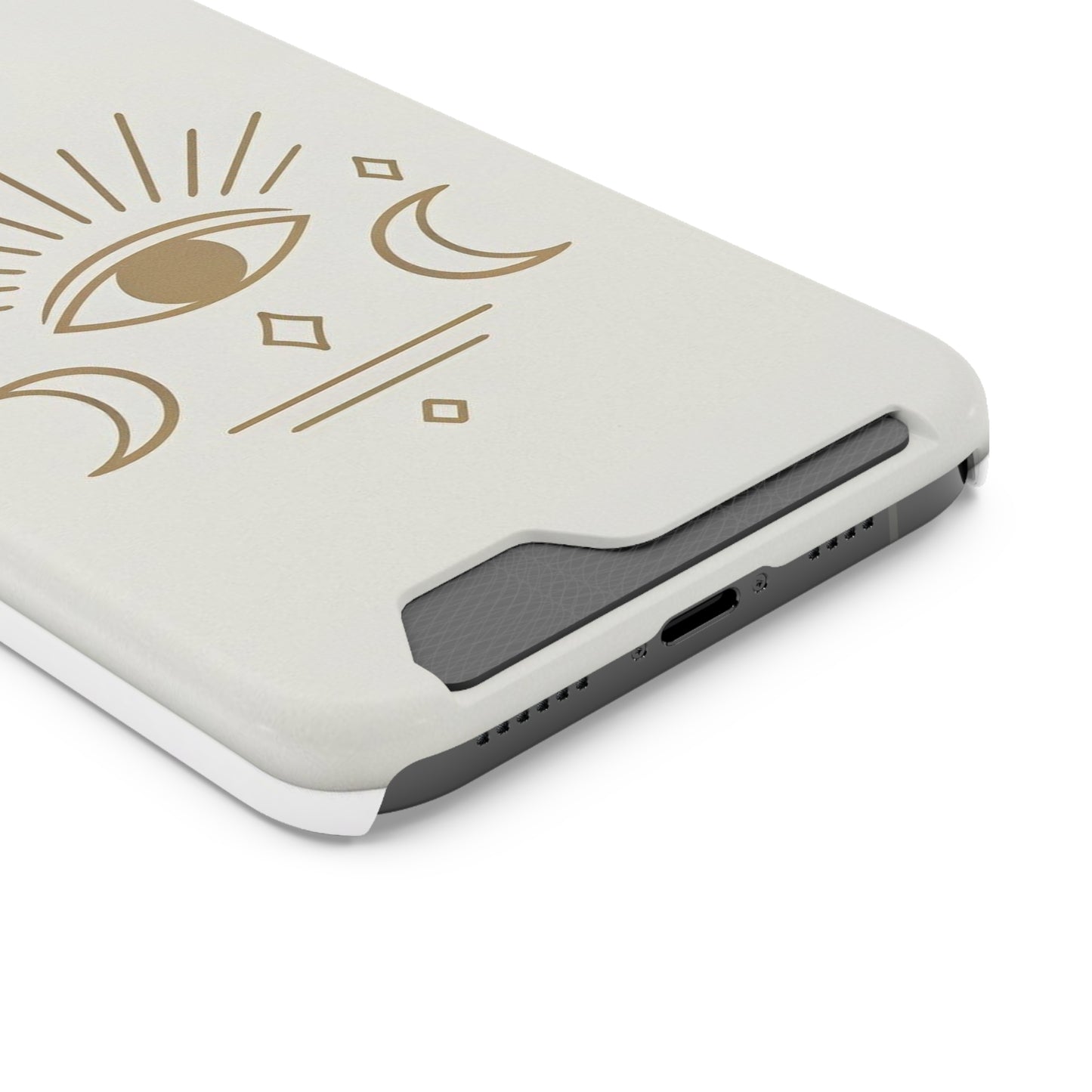 Mystical Eye Phone Case with Card Holder