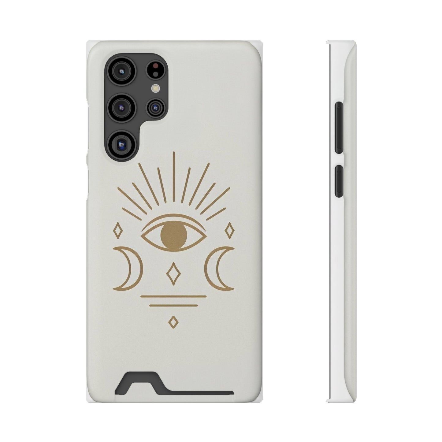 Mystical Eye Phone Case with Card Holder