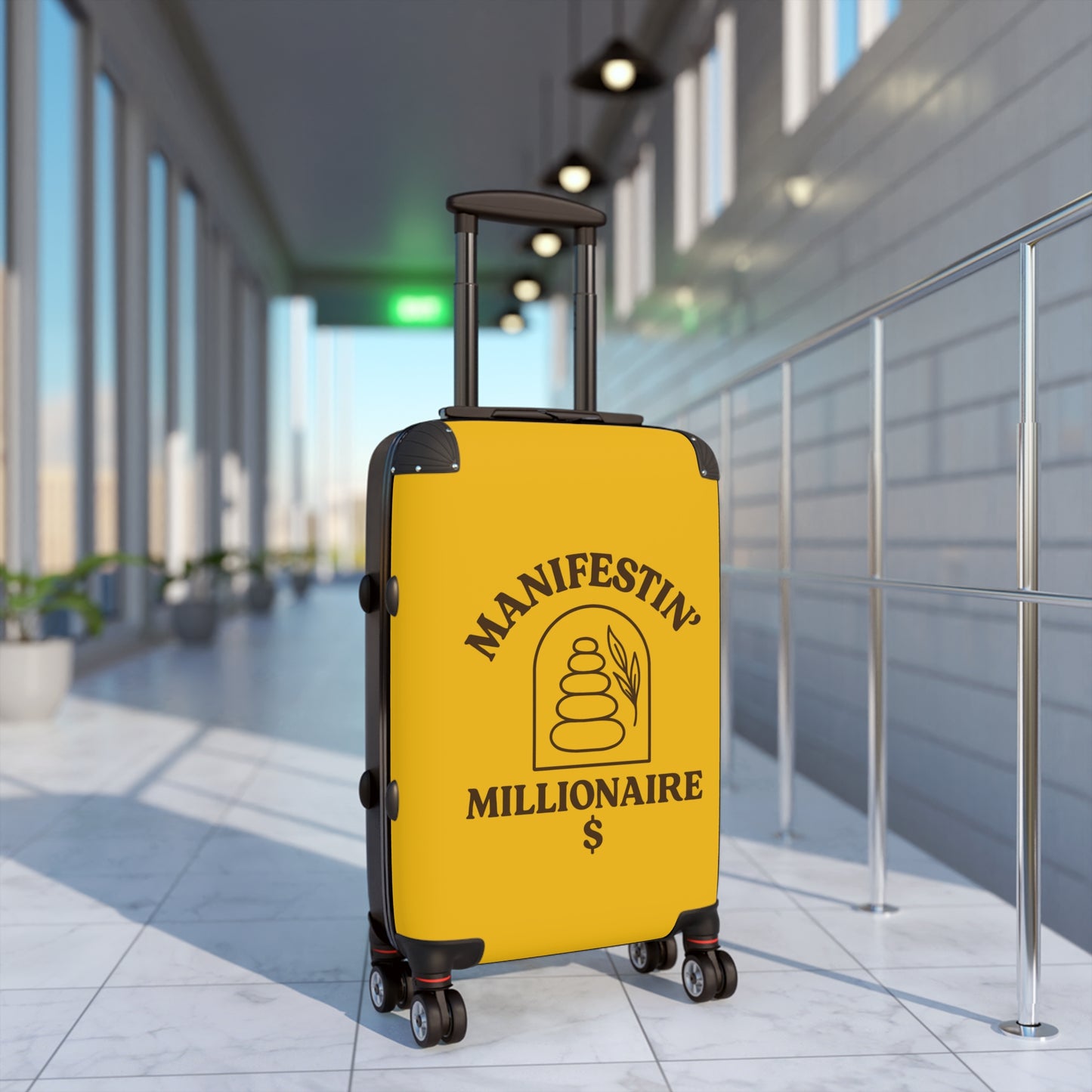 Manifestin' Millionaire Travel Suitcase