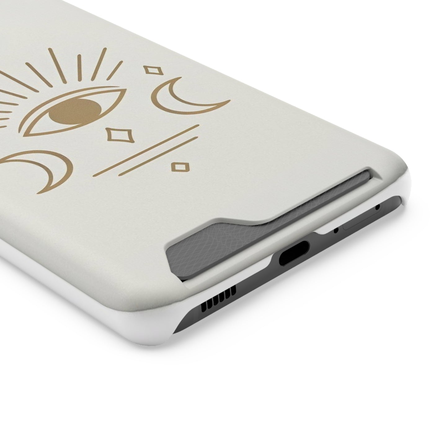 Mystical Eye Phone Case with Card Holder
