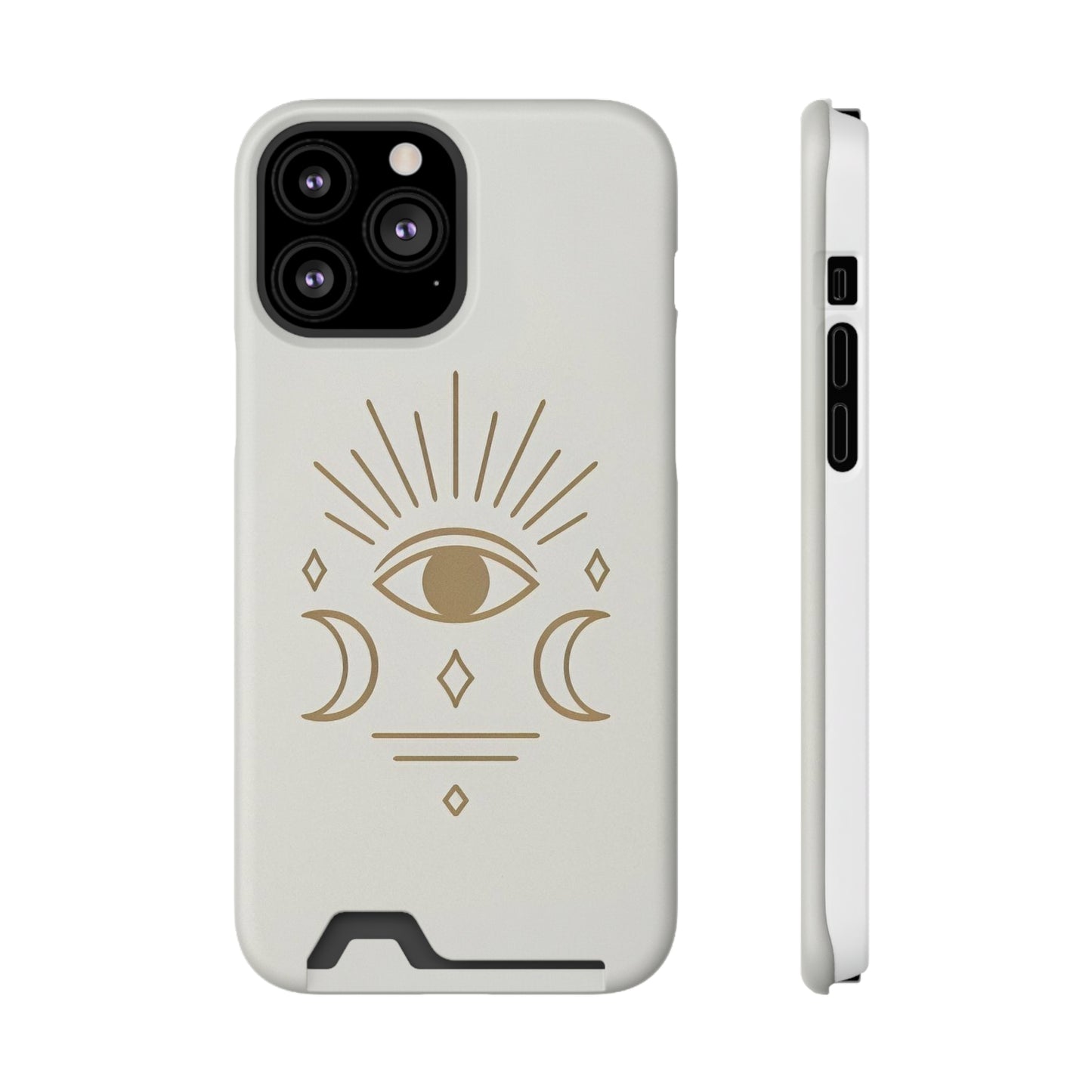 Mystical Eye Phone Case with Card Holder