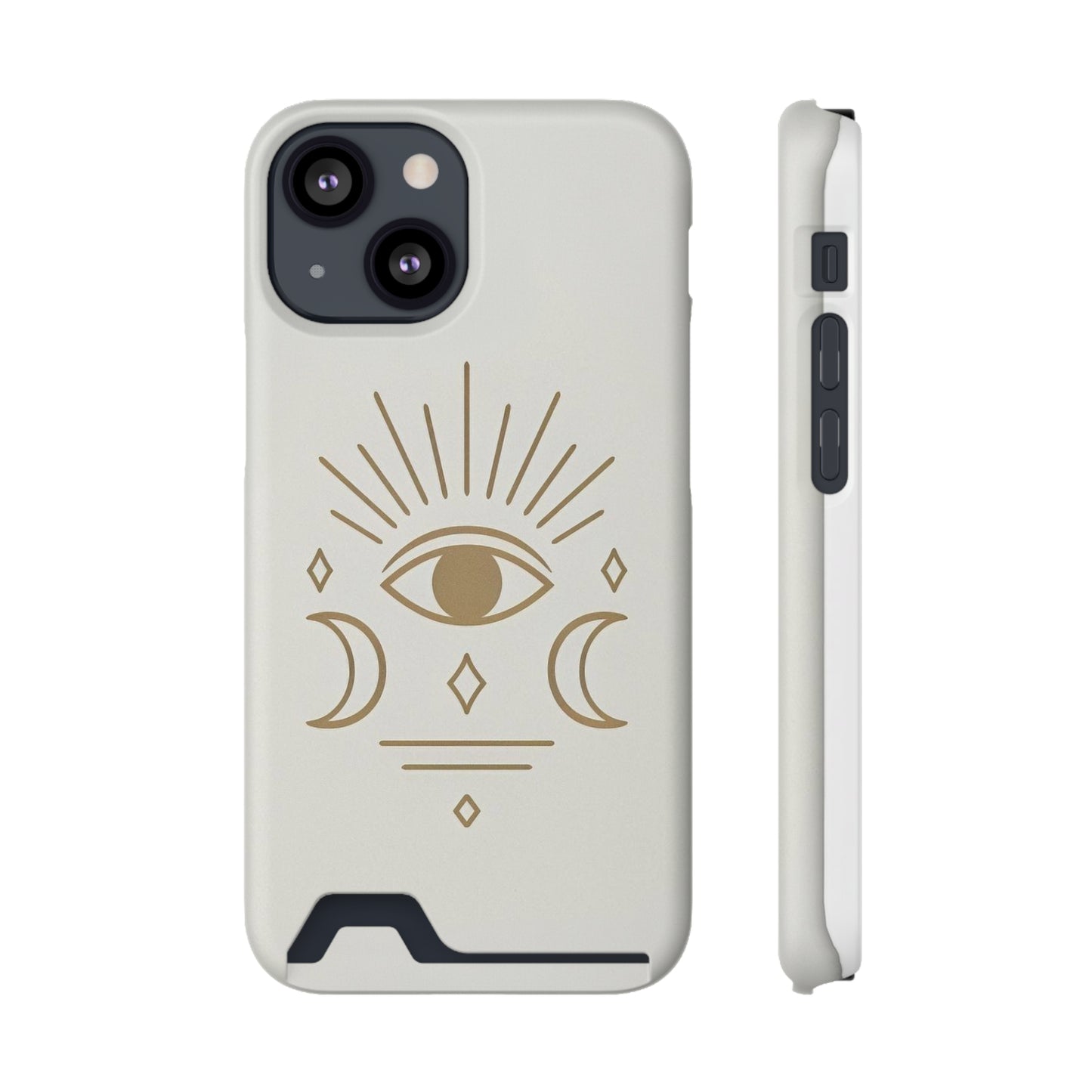 Mystical Eye Phone Case with Card Holder