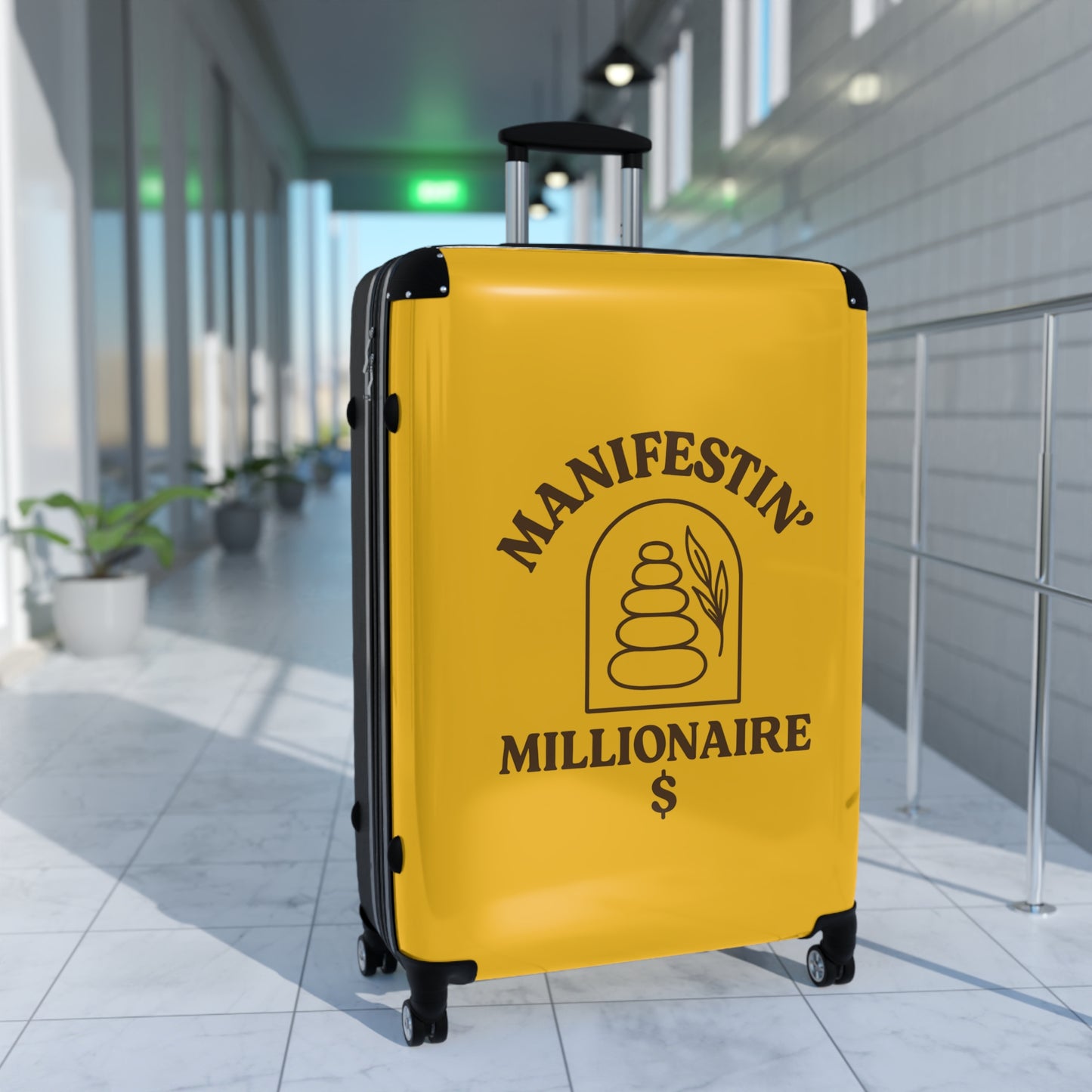 Manifestin' Millionaire Travel Suitcase