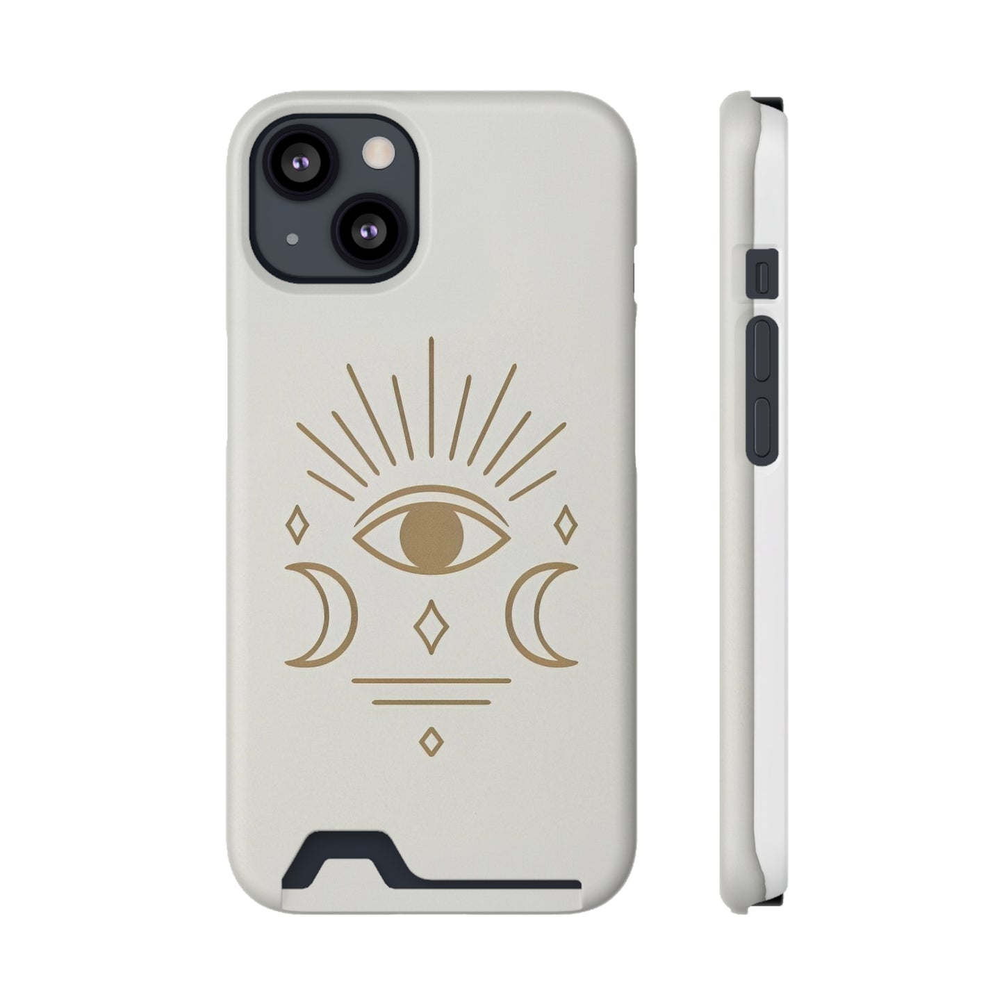 Mystical Eye Phone Case with Card Holder