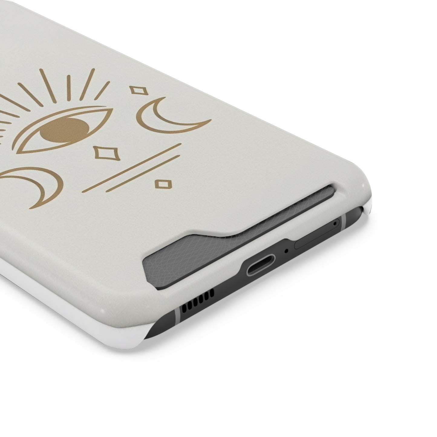 Mystical Eye Phone Case with Card Holder