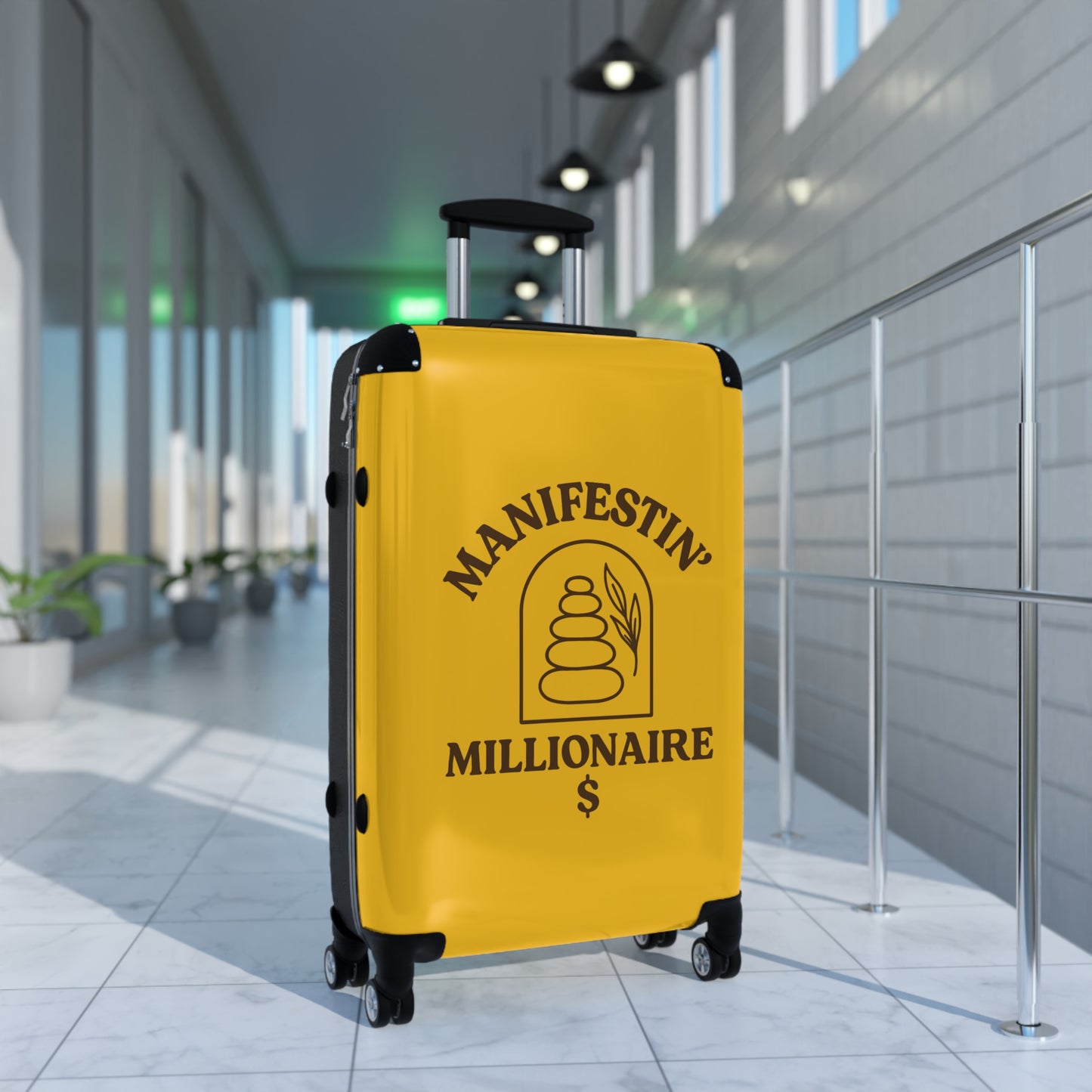 Manifestin' Millionaire Travel Suitcase
