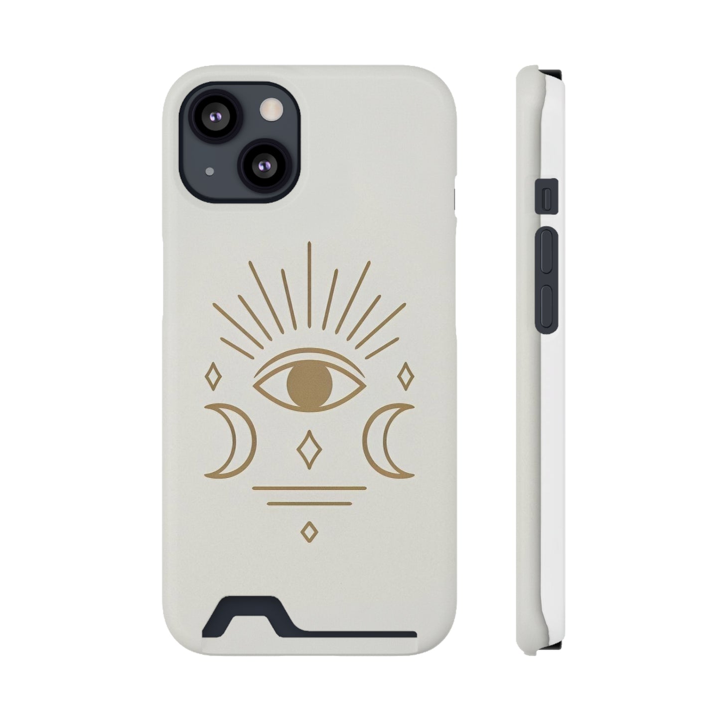 Mystical Eye Phone Case with Card Holder