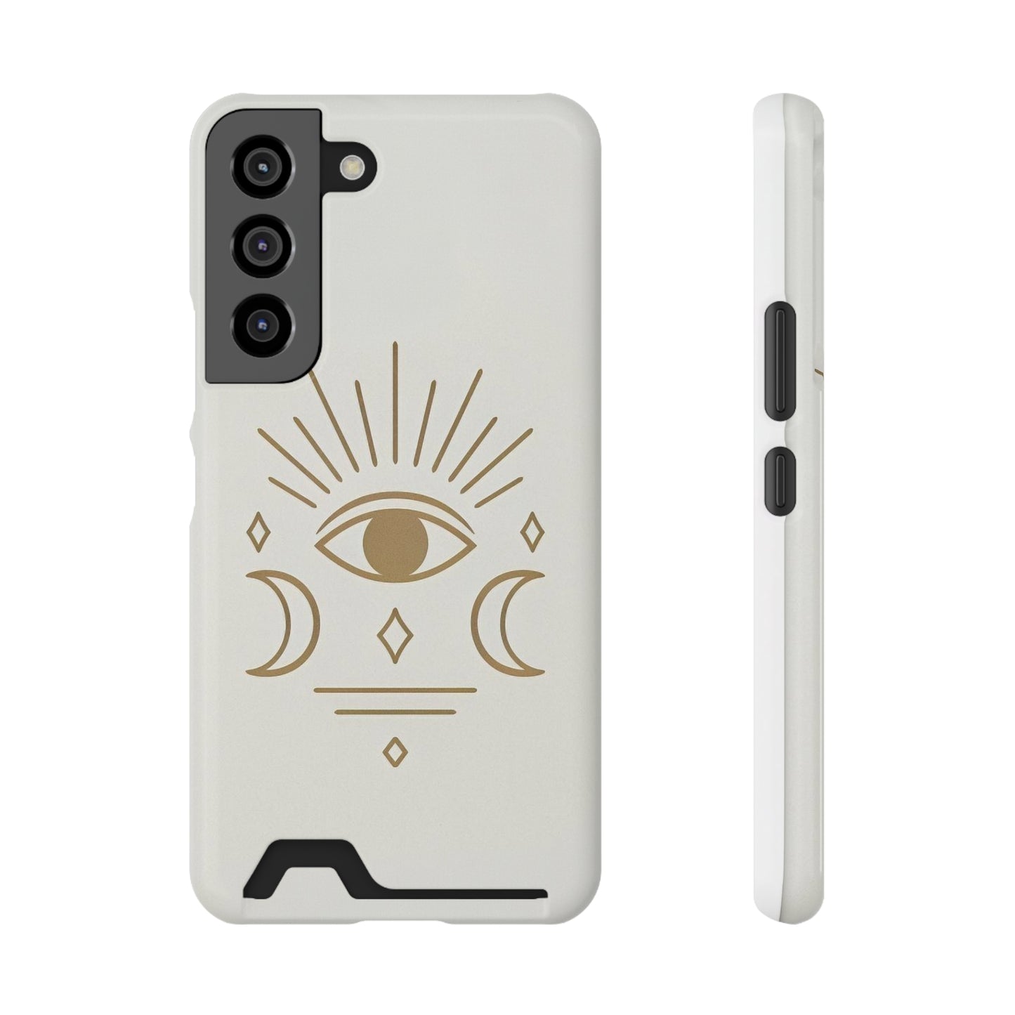 Mystical Eye Phone Case with Card Holder