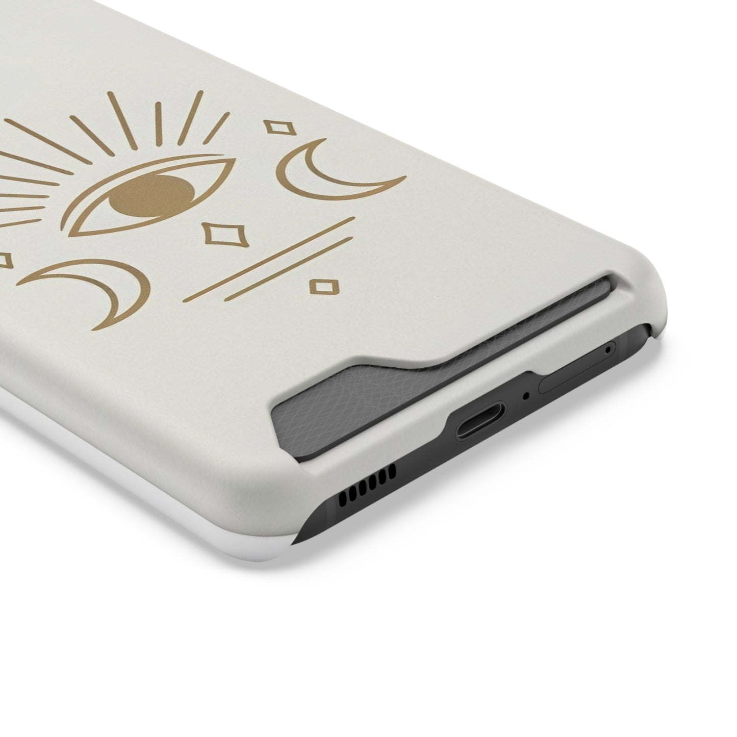 Mystical Eye Phone Case with Card Holder