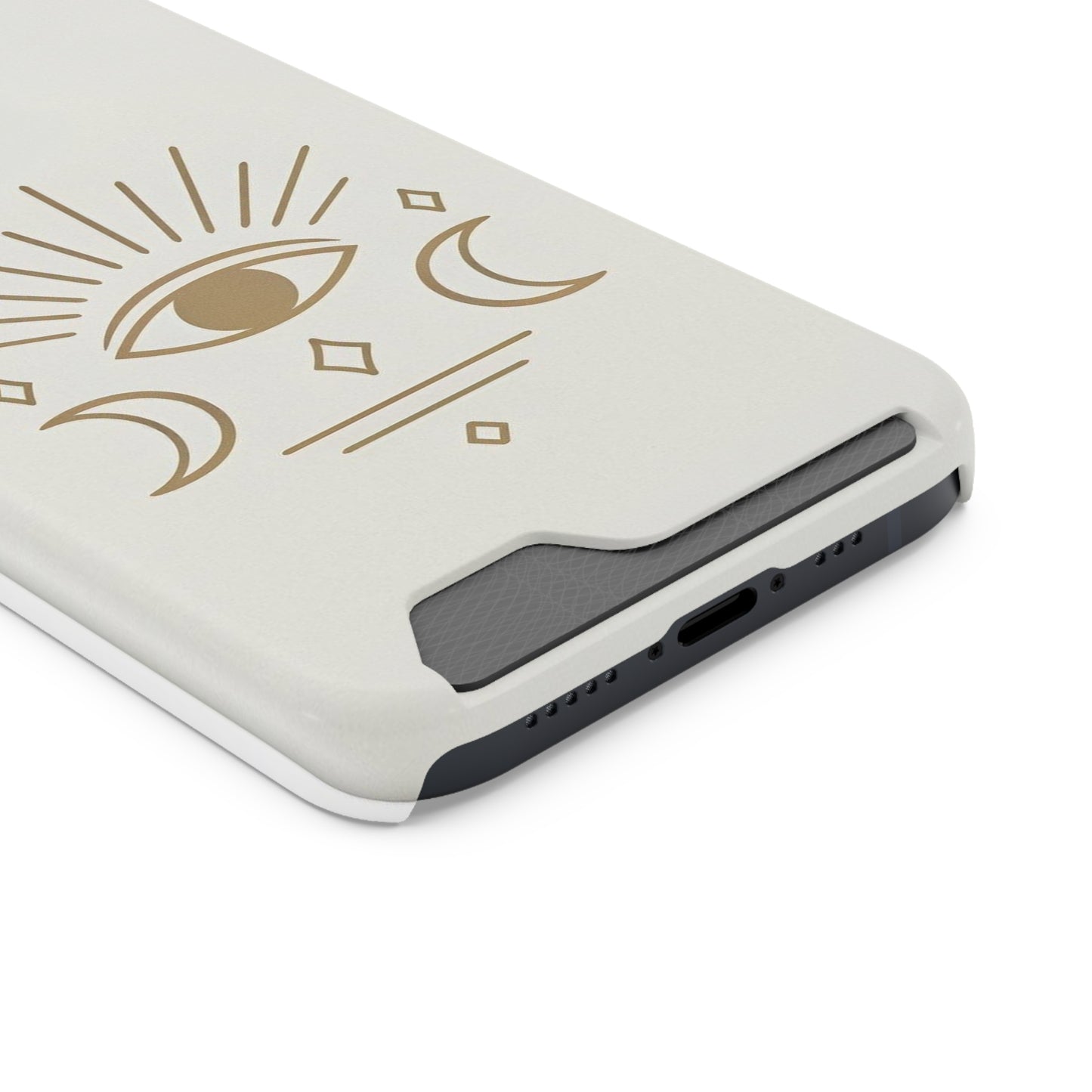 Mystical Eye Phone Case with Card Holder