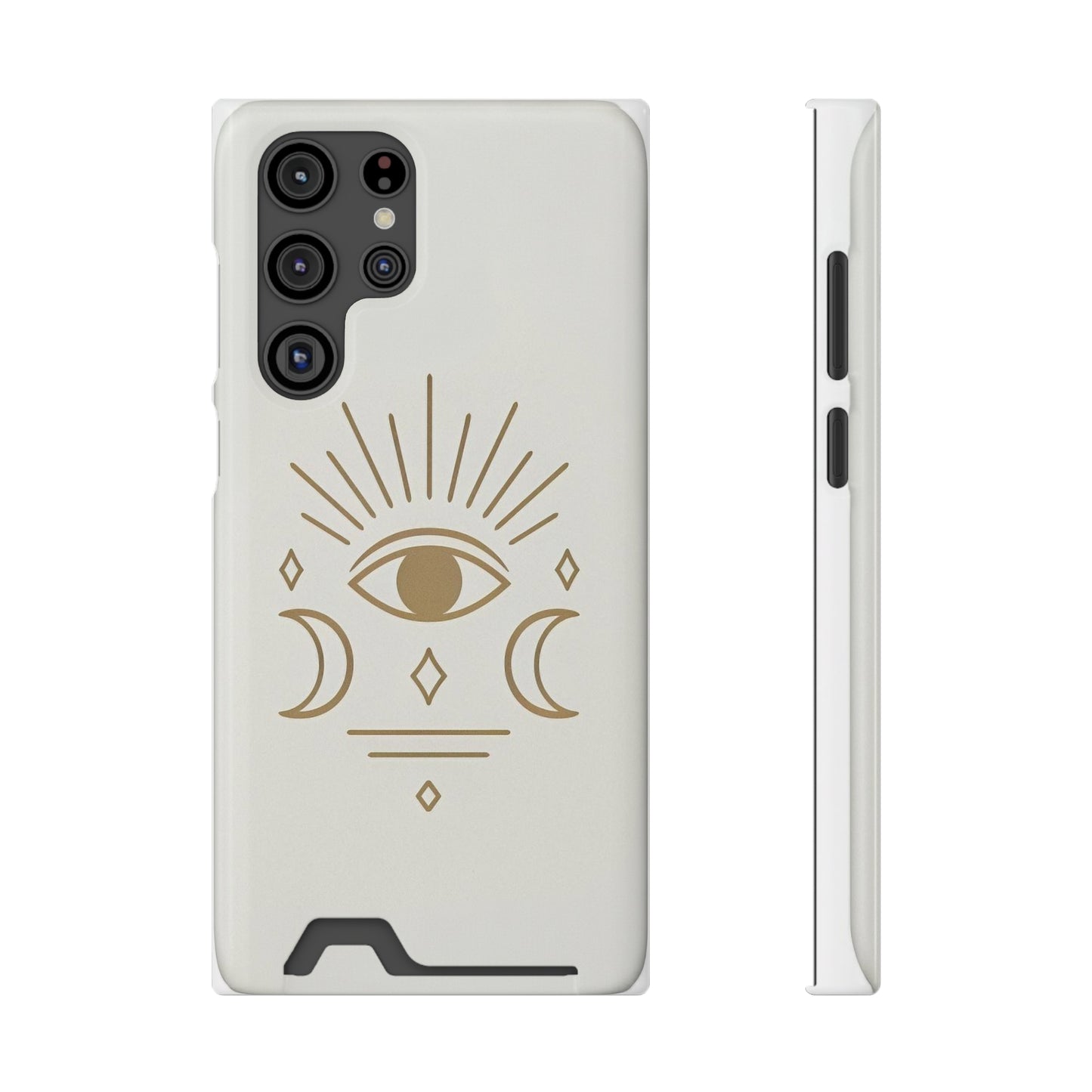 Mystical Eye Phone Case with Card Holder