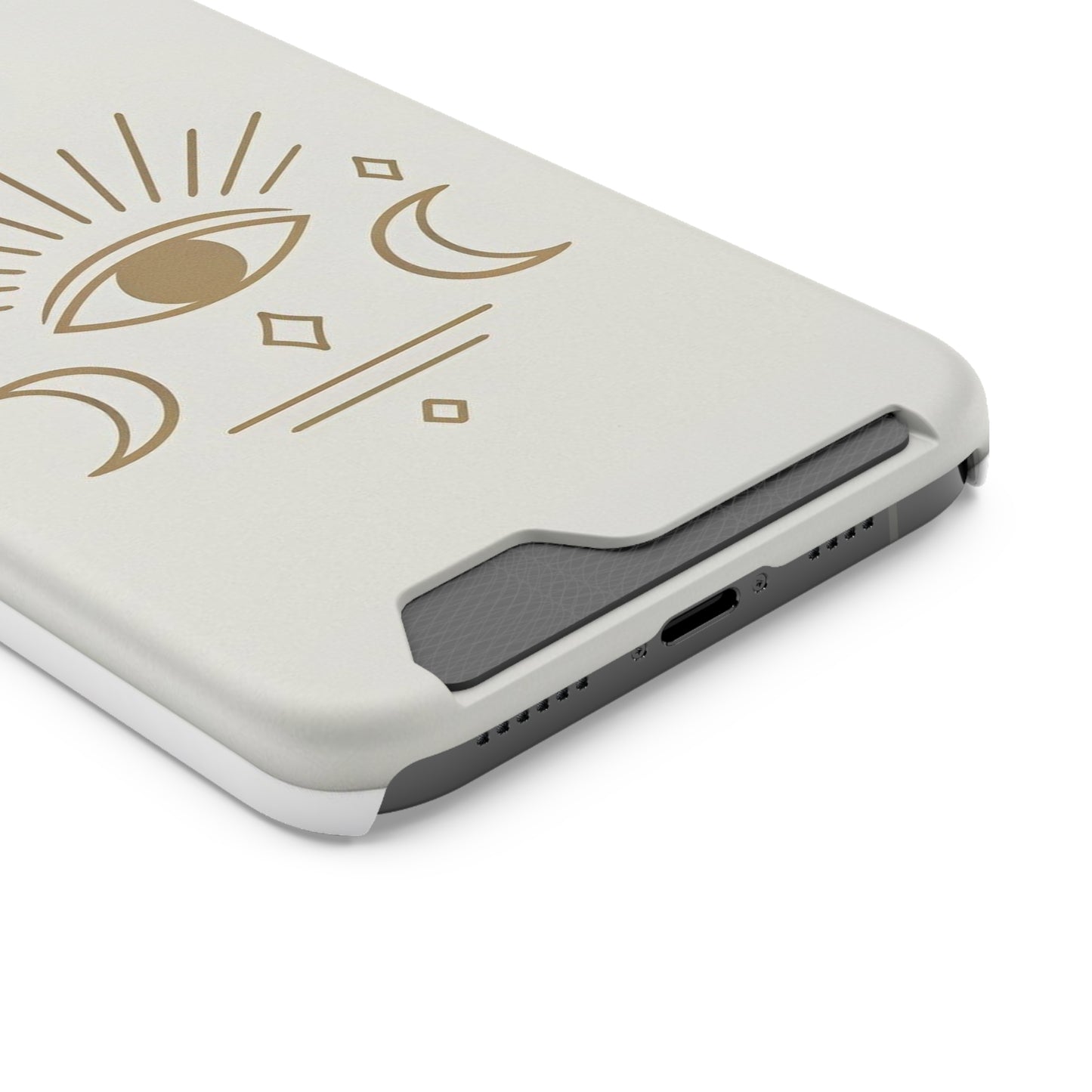 Mystical Eye Phone Case with Card Holder