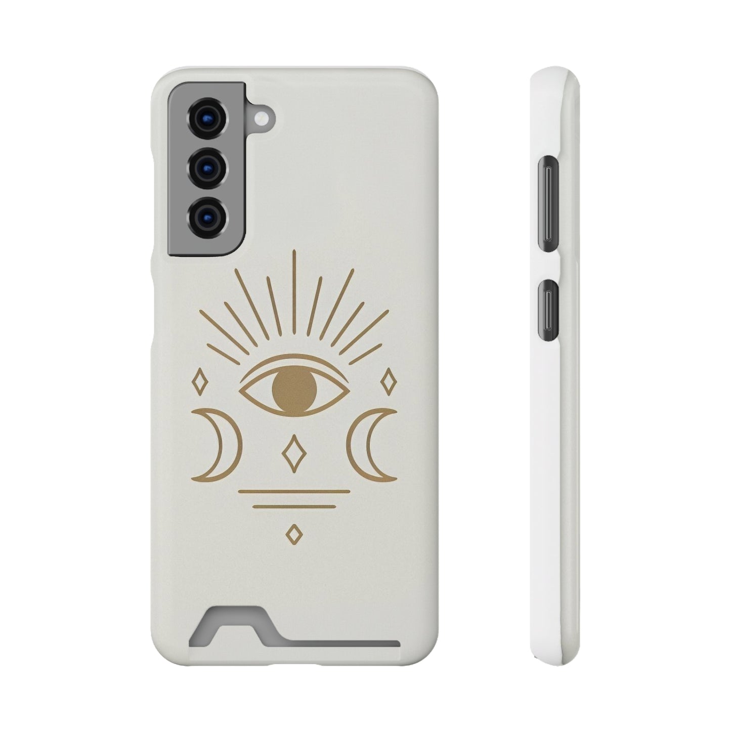 Mystical Eye Phone Case with Card Holder