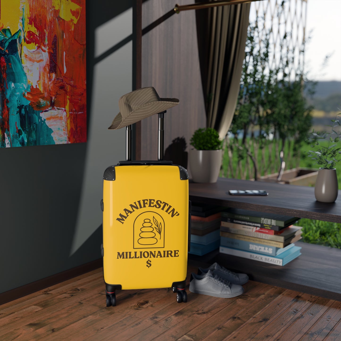 Manifestin' Millionaire Travel Suitcase