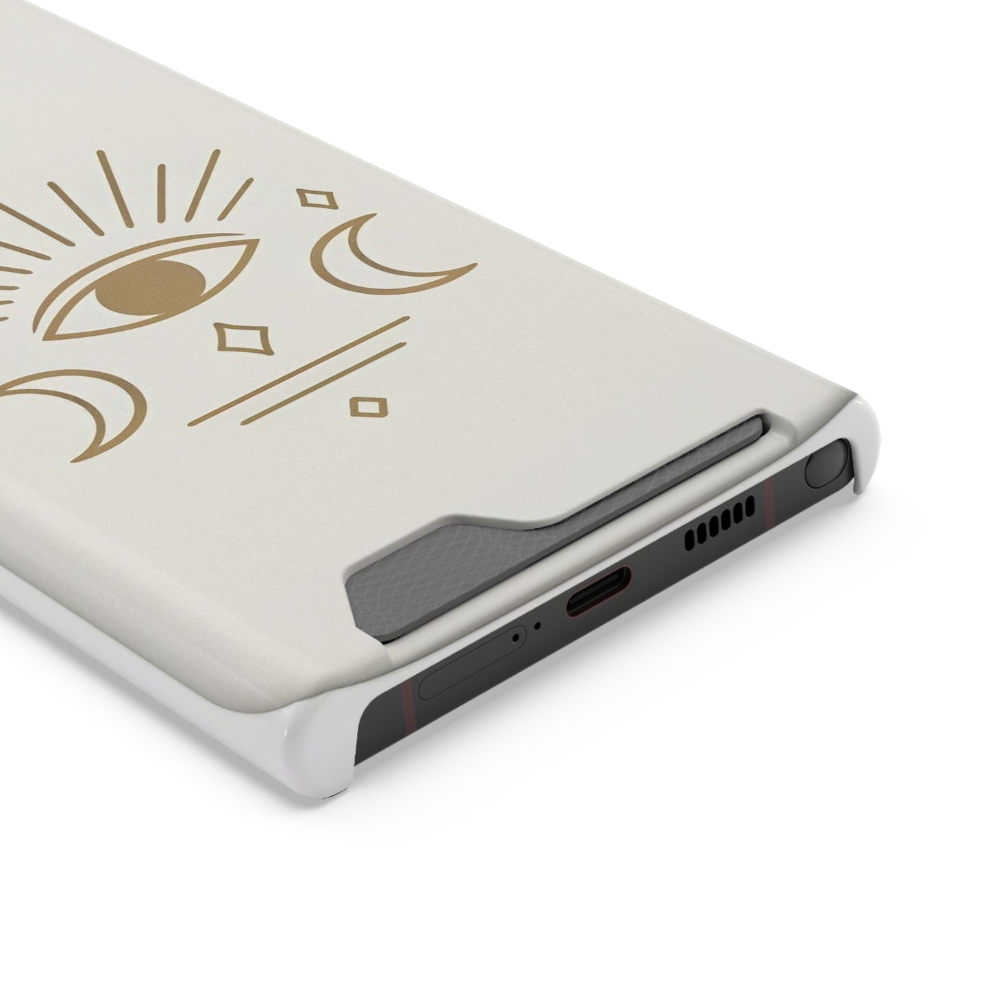 Mystical Eye Phone Case with Card Holder