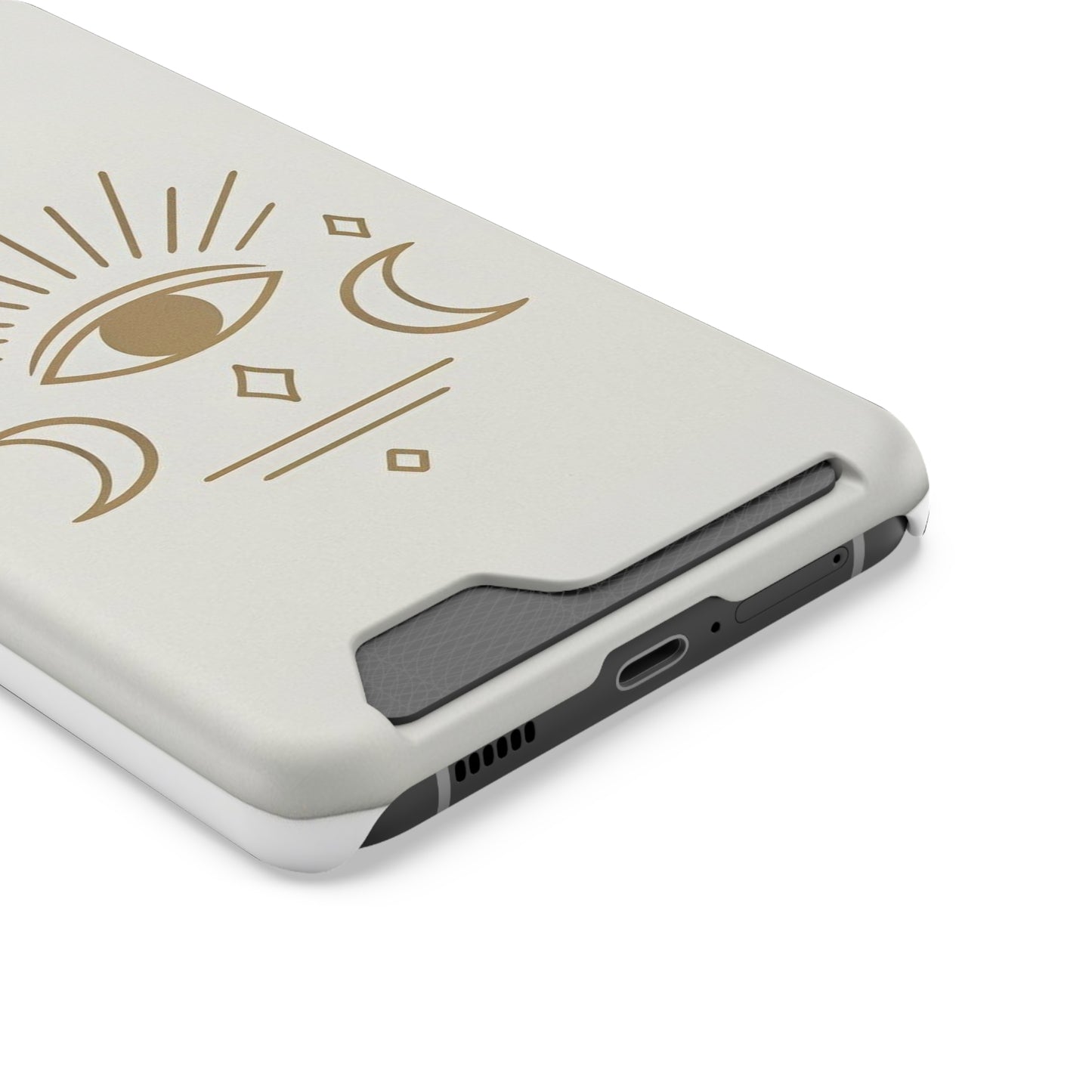Mystical Eye Phone Case with Card Holder